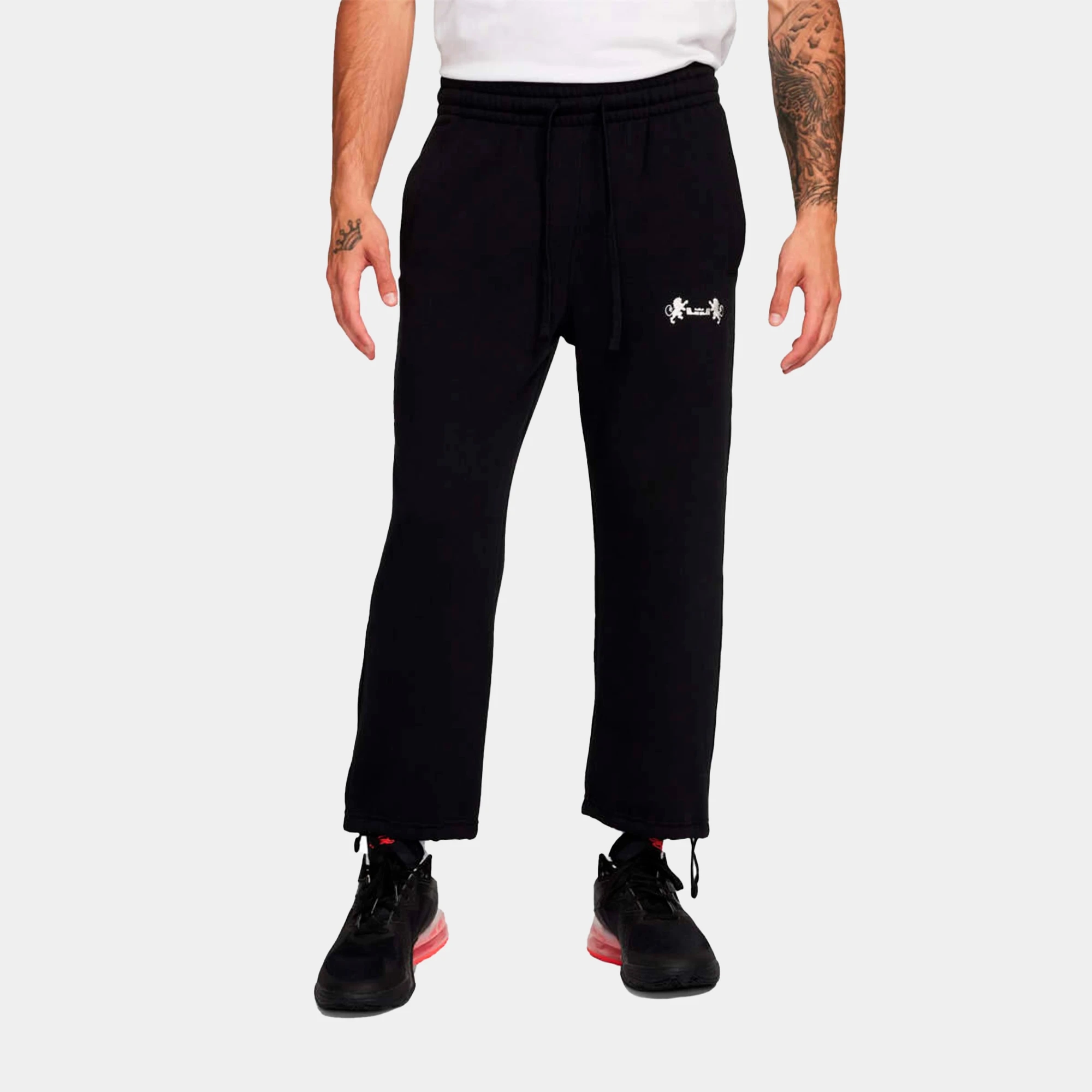 брюки open hem brsh fleece pant