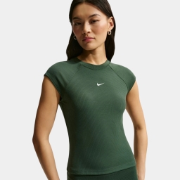 футболка w nsw chill knit rib ss top