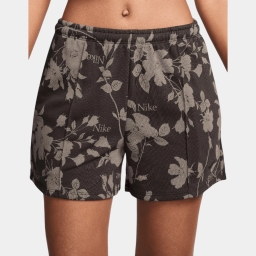 шорты w nsw nk chll ft mr 4" aop sht