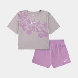 набор: футболка, шорты nkg lace it up ft short set