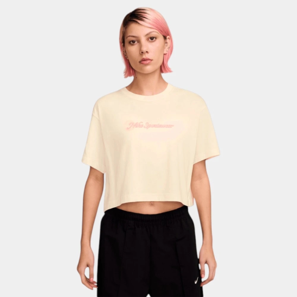 футболка club short sleeve crop tee cc