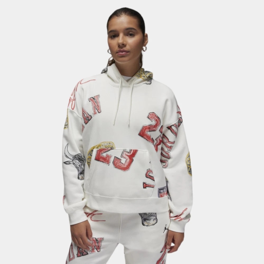 толстовка brooklin aop fleece hoodie