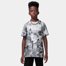 футболка jdb mj brooklyn collage aop ss