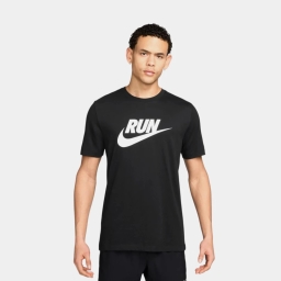 футболка m nk df tee run swoosh