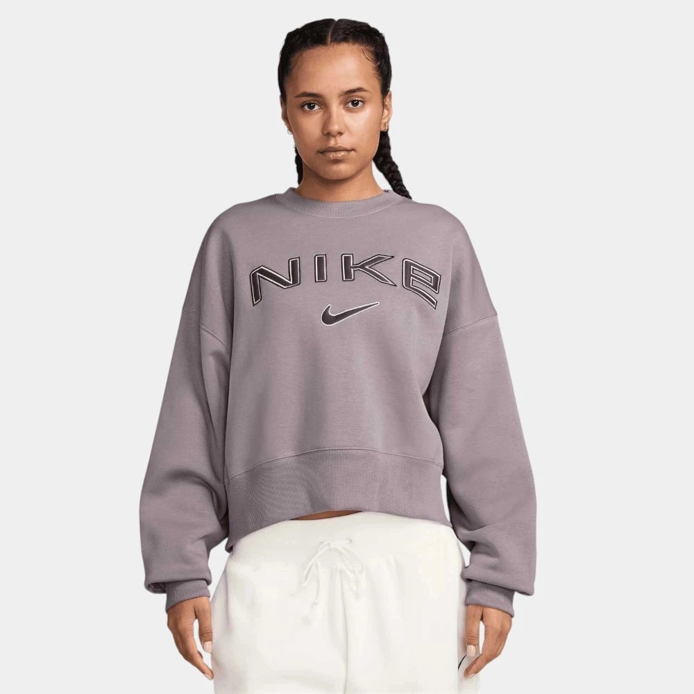 толстовка phenix fleece over over size logo crew