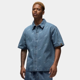 рубашка m j flt hrtg denim aop top