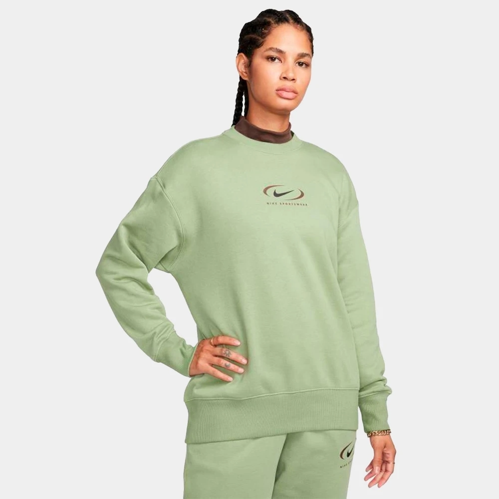 толстовка phenix fleece over size crew prnt