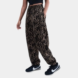 брюки w nsw phnx flc hr os aop pnt