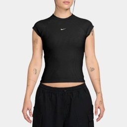 футболка w nsw chill knit rib ss top