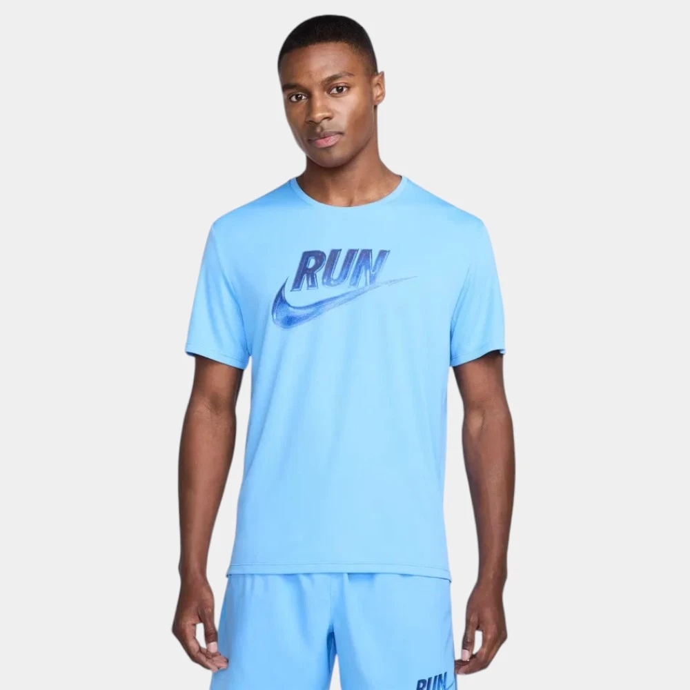 футболка run energy miler short sleeve top