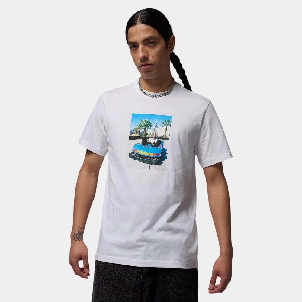 футболка brand photo short sleeve crew