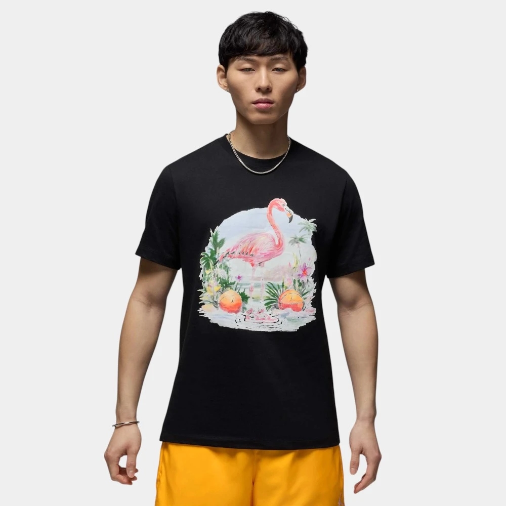 футболка essential flmngo short sleeve crew
