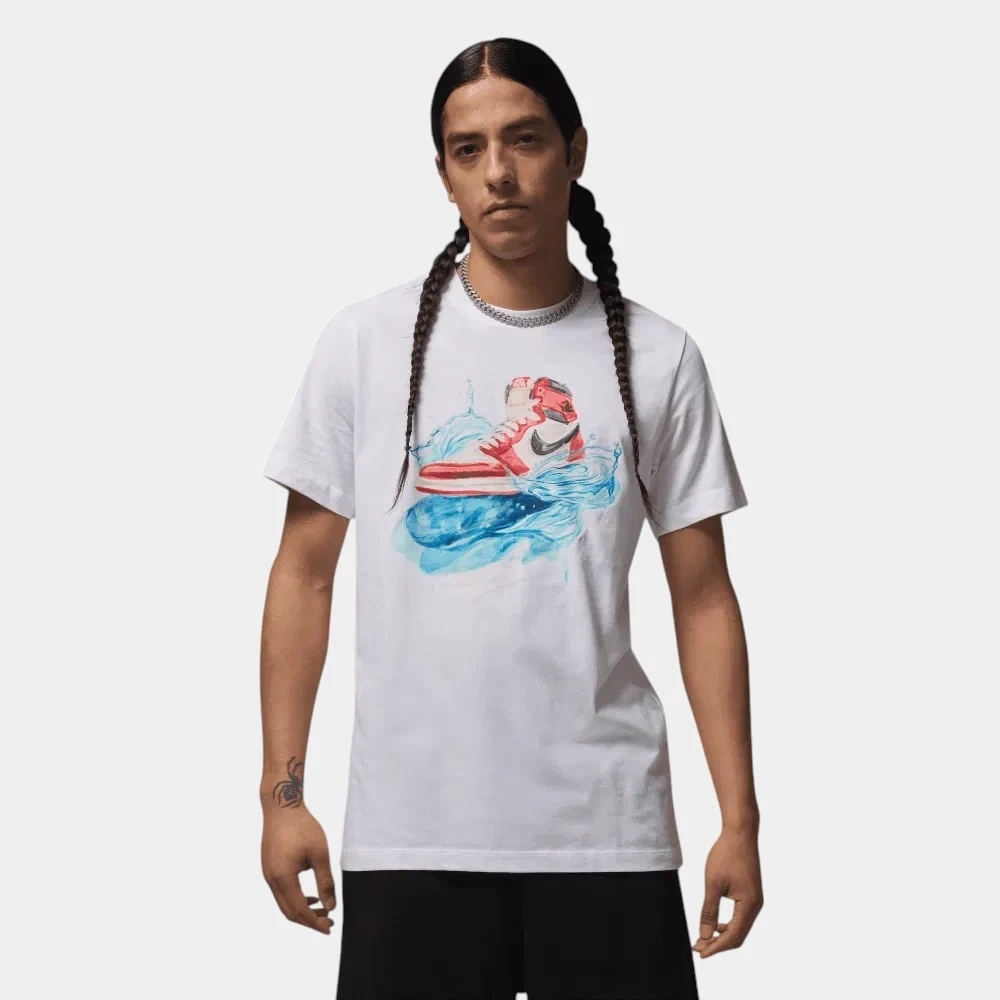 футболка essential aj1 short sleeve crew