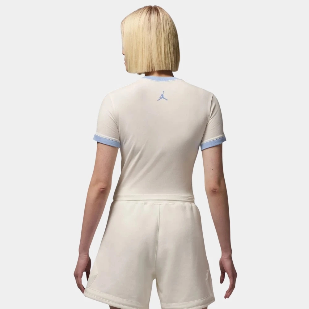 футболка short sleeve slim crop tee 84