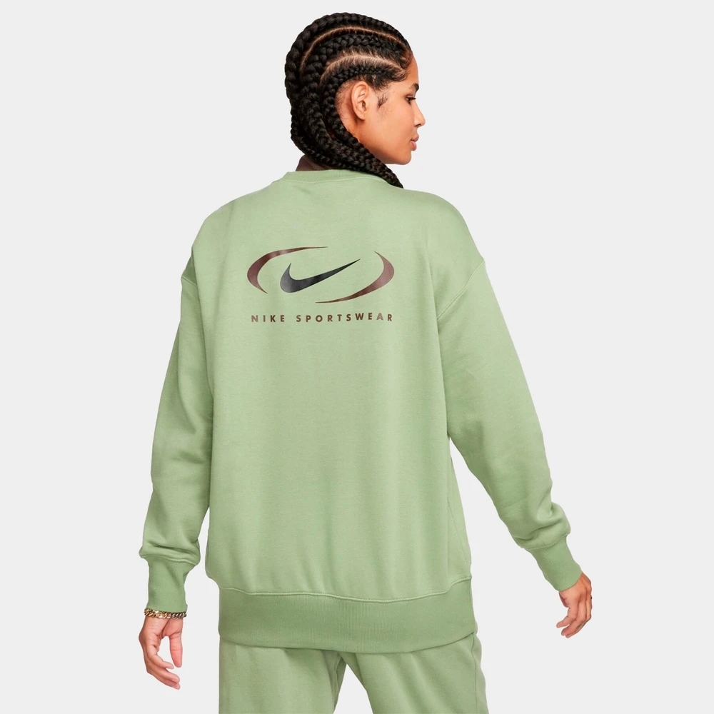 толстовка phenix fleece over size crew prnt