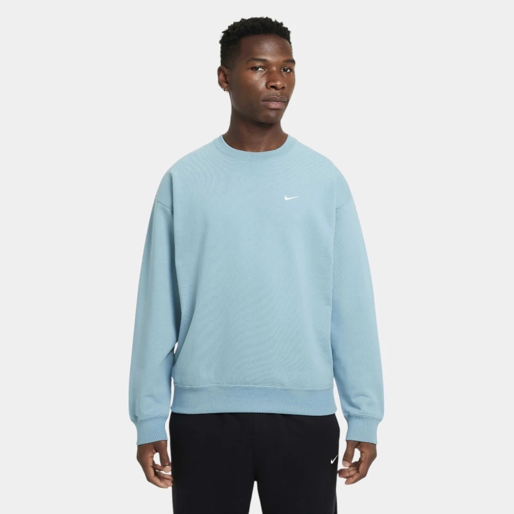 толстовка solo swoosh fleece crew