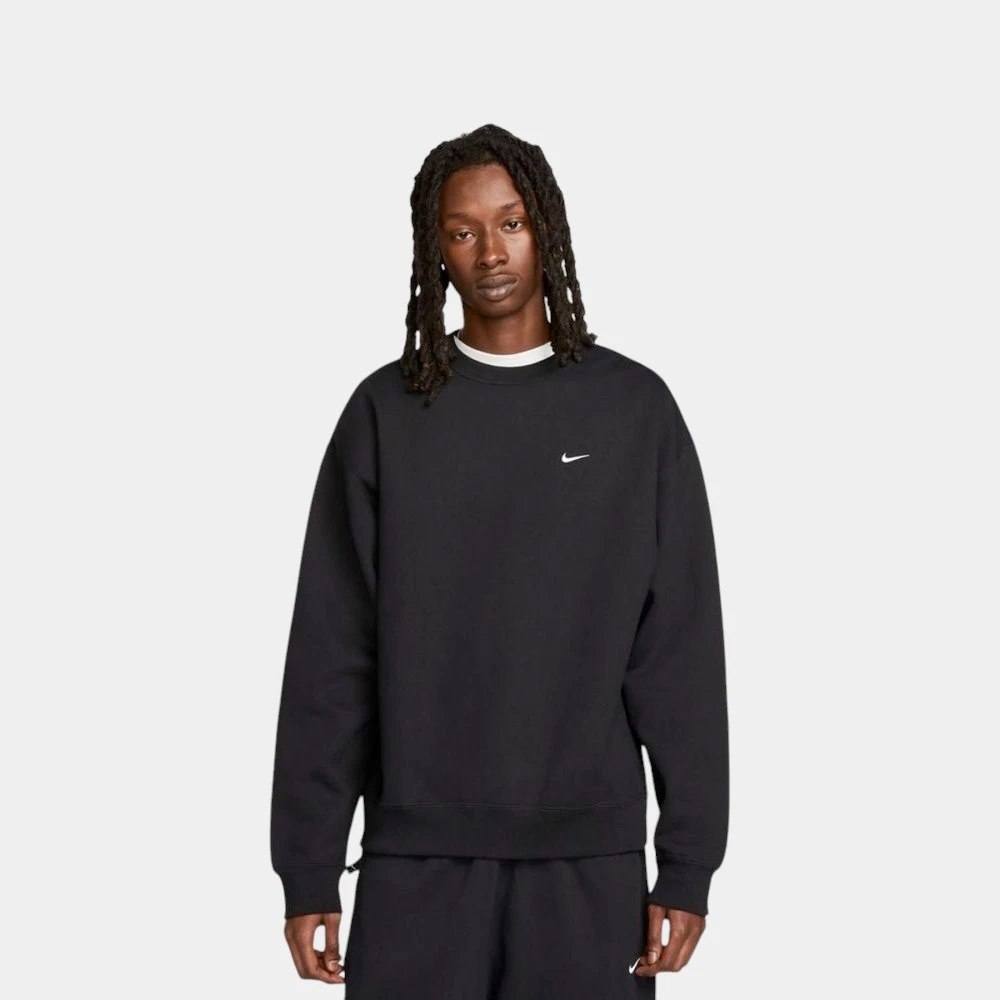 толстовка solo swoosh fleece crew
