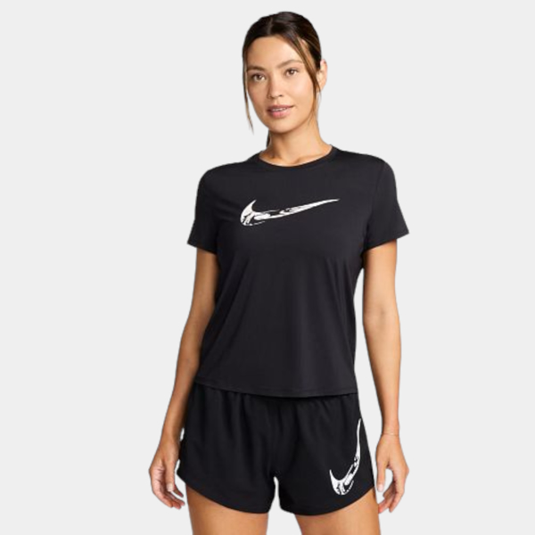 Изображение ФУТБОЛКА W NK ONE SWOOSH HBR DF SS TOP