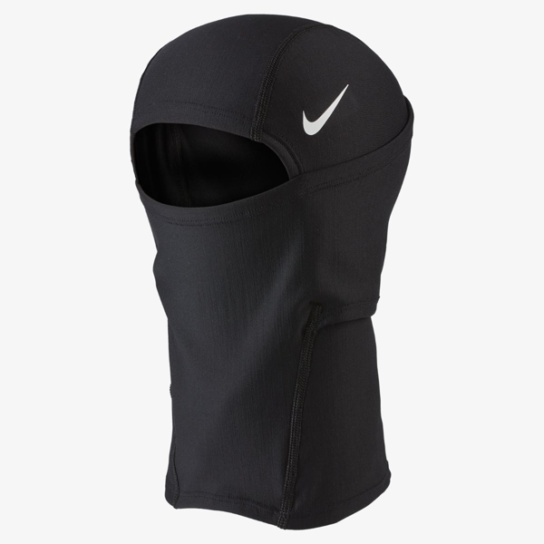 Изображение БАЛАКЛАВА NIKE PRO HYPERWARM HOOD BLACK/BLACK/WHITE OSFM