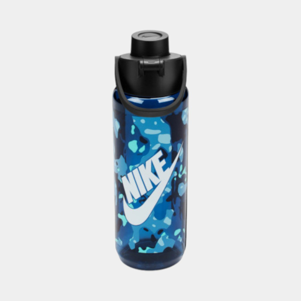 Изображение БУТЫЛКА NIKE TR RENEW RECHARGE CHUG BOTTLE 24 OZ GRAPHIC MYSTIC NAVY/BLACK/WHITE/MIDNIGHT NAVY 24OZ