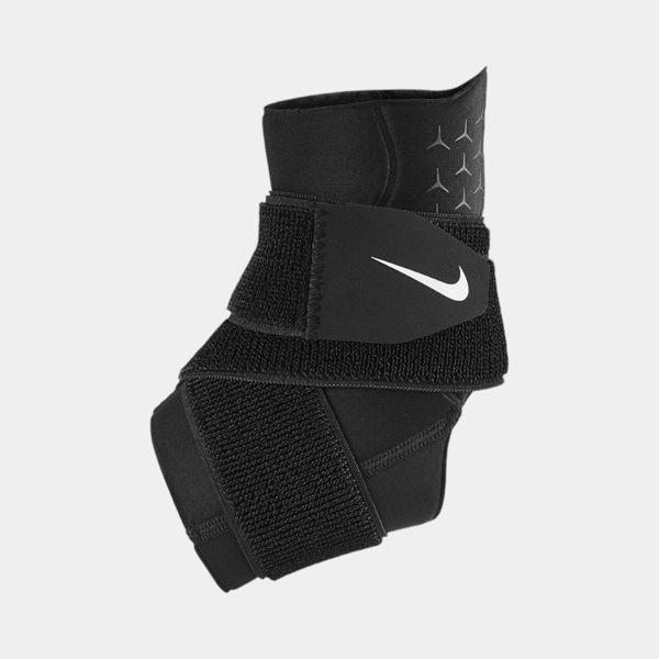 Изображение ГОЛЕНОСТОП NIKE PRO ANKLE STRAP SLEEVE BLACK/WHITE M