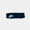 Изображение ПОВЯЗКА НА ГОЛОВУ NIKE CLASSIC HEADBAND WIDE TERRY BLACK/WHITE OSFM