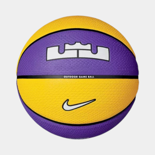 Изображение МЯЧ БАСКЕТБОЛЬНЫЙ NIKE PLAYGROUND 2.0 8P L JAMES DEFLATED COURT PURPLE/AMARILLO/BLACK/WHITE 07