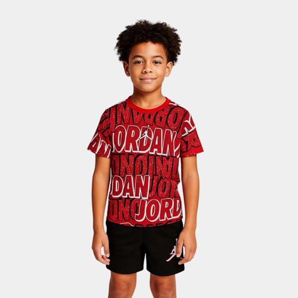 Изображение КОСТЮМ JDB JORDAN PLAY AOP SHORT SET