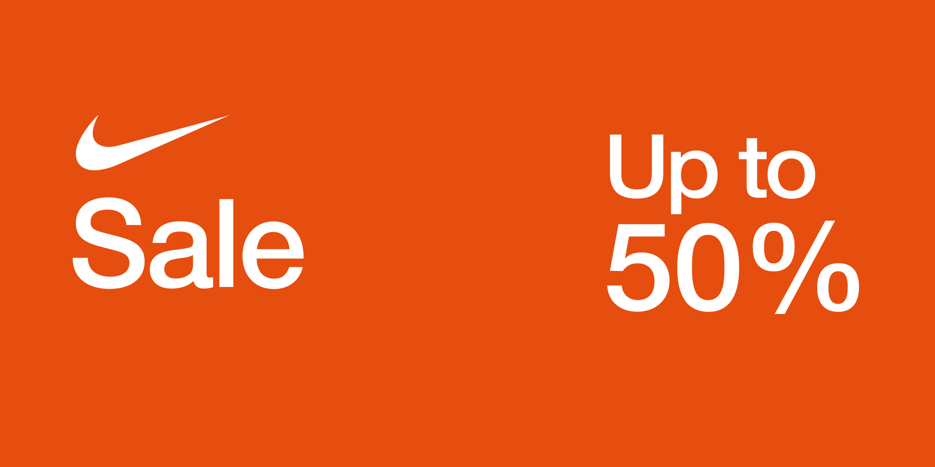Распродажа в Nike — скидки до -50%!